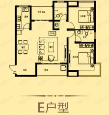 万吉一品3室2厅2卫户型图