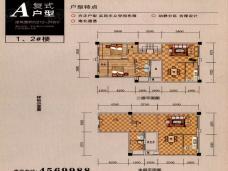 十方新农贸商业城4室3厅3卫户型图