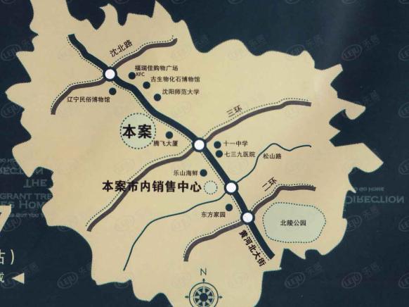 位置交通图