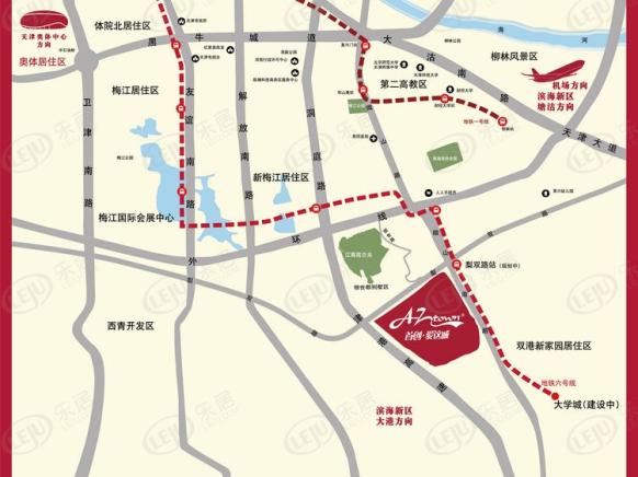 位置交通图