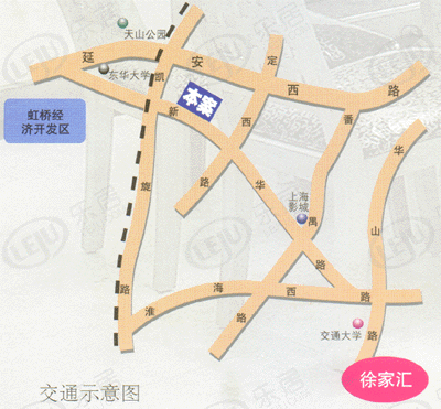 位置交通图