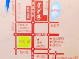 祁阳金沙湾位置交通图