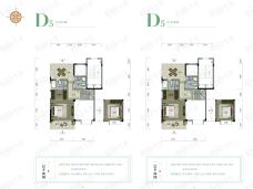 佳源西溪印象D5户型户型图