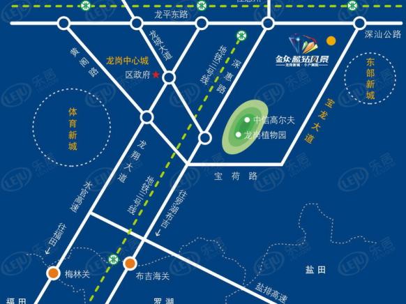 位置交通图