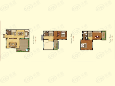 天元·碧水山居G1户型图