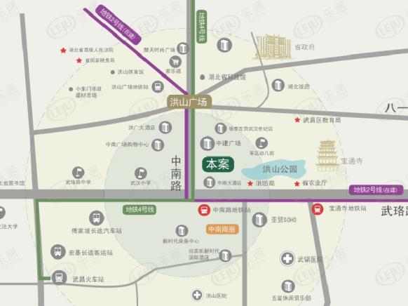 位置交通图
