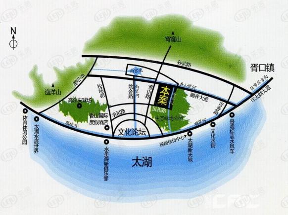 位置交通图