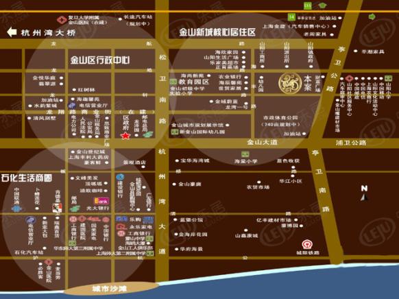位置交通图