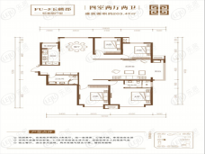 山煤上德府FU-5户型户型图