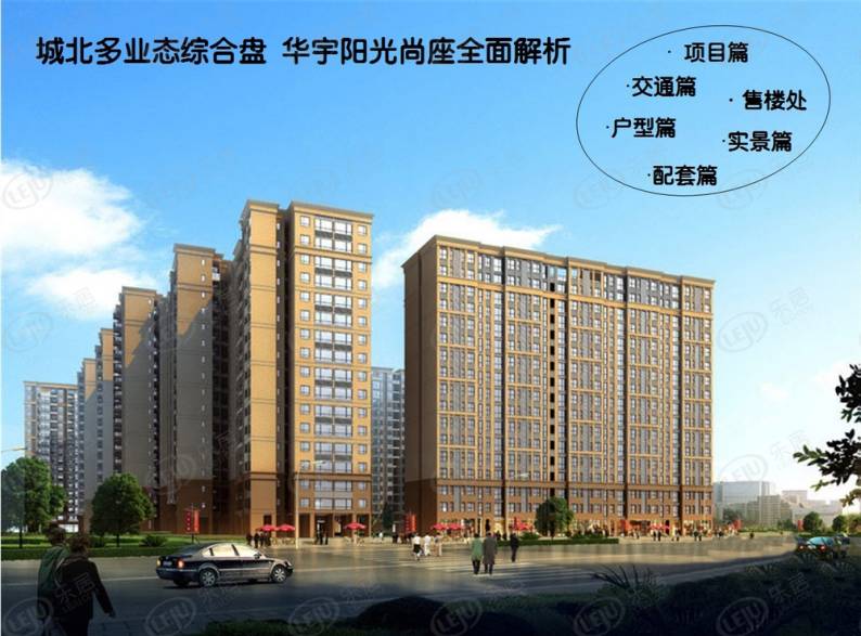 华宇阳光尚座 图解看房