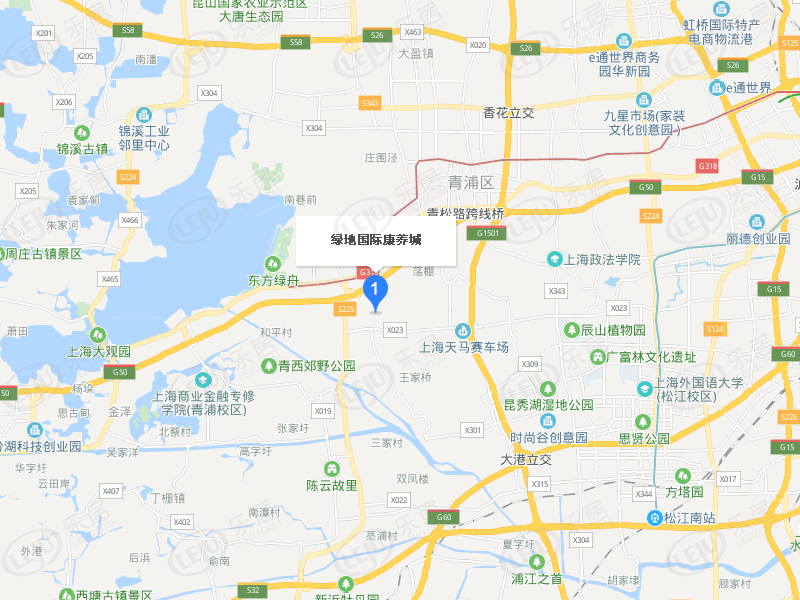 上海青浦康馨悦生活广场 周边唯一的8年包租商铺