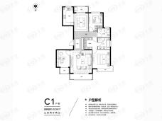 府上C1户型户型图