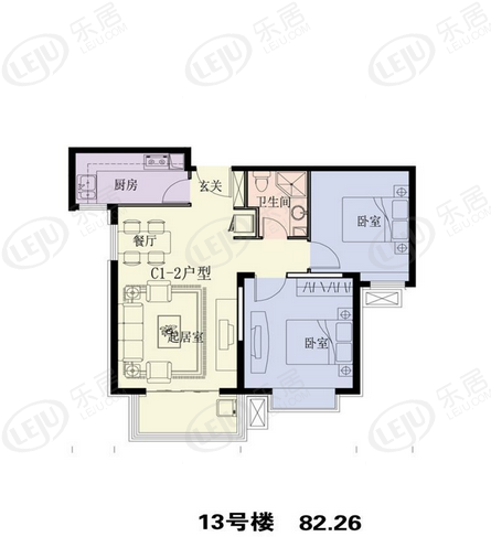 桃城衡水隆兴宜居最新价格来袭，约7900元/㎡，户型建面约45.47~120.87㎡