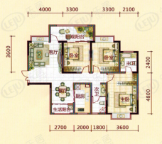 东兴花园户型图