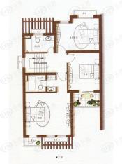 中金玫瑰湾一期房型: 多联别墅;  面积段: 270 －330 平方米;户型图