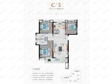 天纵·时代天樾C1户型户型图