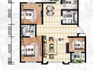 德商国际花园户型图