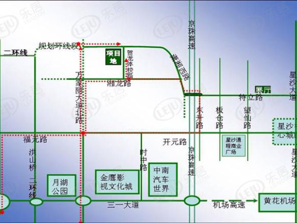 位置交通图