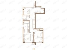 千邑悦庭4室2厅3卫户型图