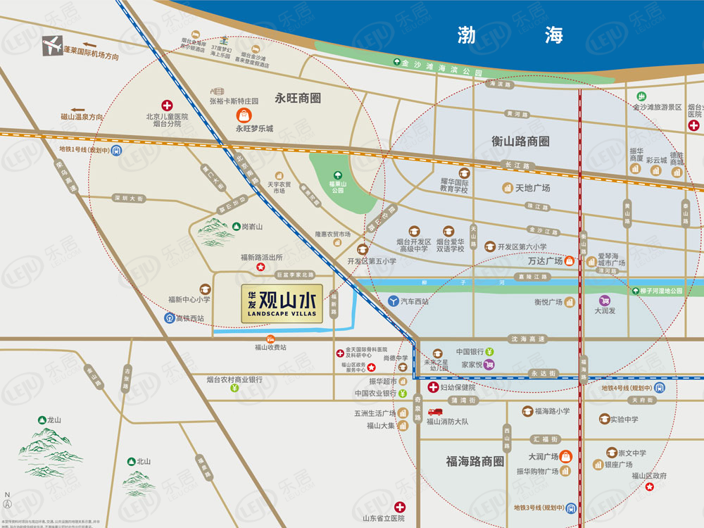 福山华发观山水，地处北京路南、上庄路与福新路交汇处西500米属于北五路板块，价格大概在8600左右。