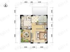 朱家角新城观澜府4室3厅4卫户型图