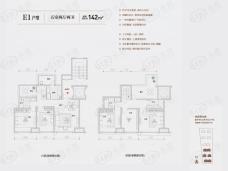 承安富璟庭·玖尊5室2厅2卫户型图