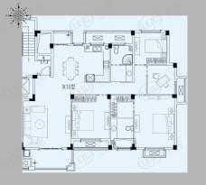 品悦府152方户型图