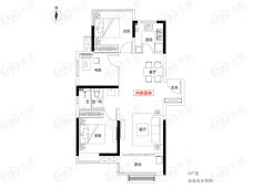 金地格林传奇A户型101㎡户型图