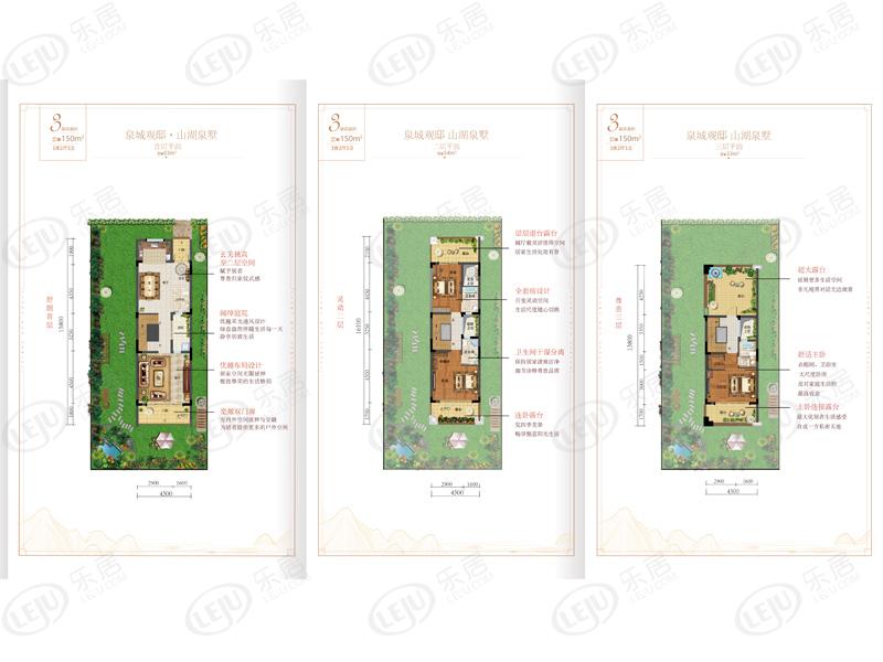 恩平市国瑞温泉城户型图公布 78~232㎡约4000元/㎡