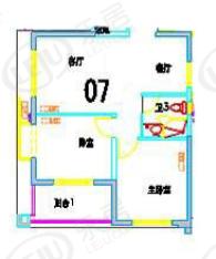 百家湖国际花园2房二厅一卫-88.88平方米-18套户型图