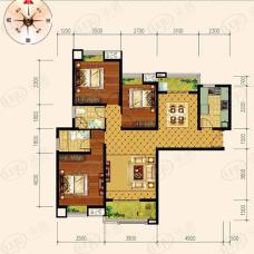 龙山观邸A1户型户型图