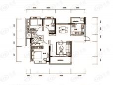 兰州恒大御景天下4#3号房户型图