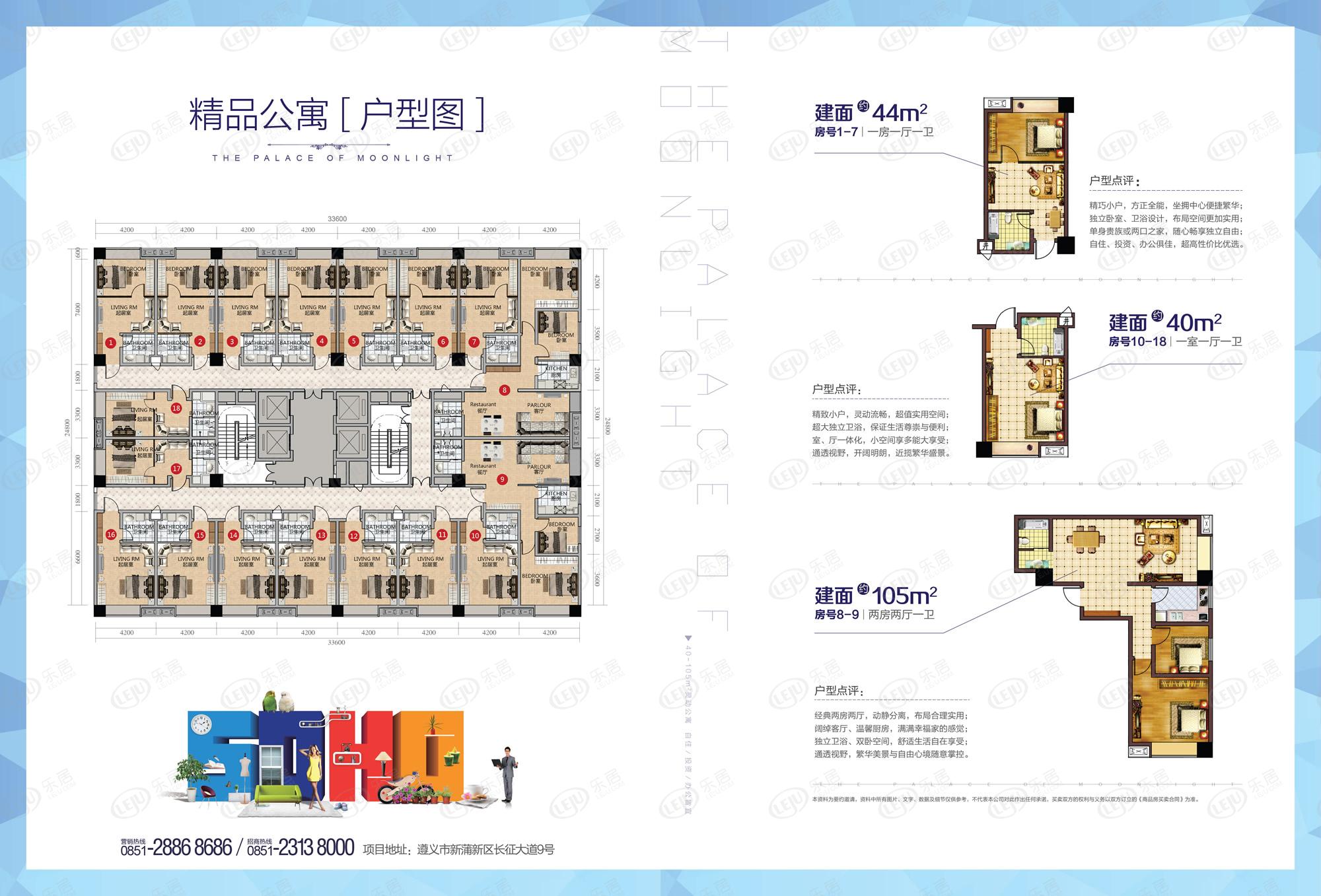 日月星城户型图公布 起价约6800元/㎡