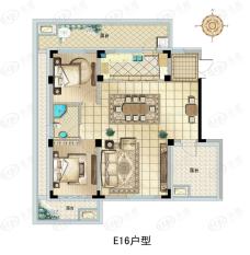 花样年花郡洋房西 E16户型图