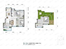 锦江山3室3厅2卫户型图