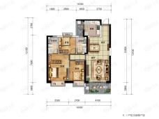 昆明恒大云报华府B/C户型户型图