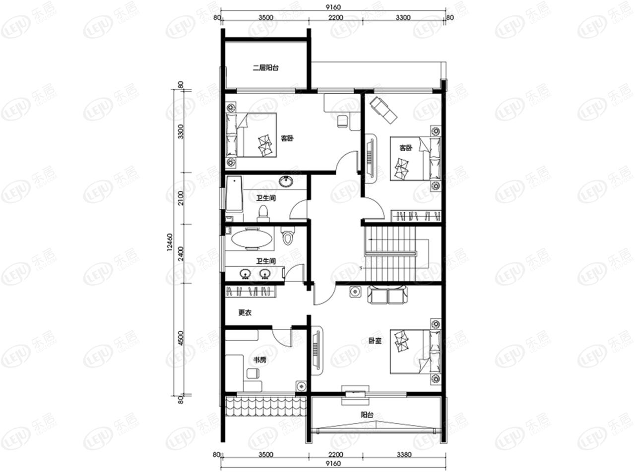 左岸唐山唐户型图解密 均价约8400-8800元/㎡