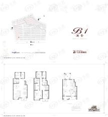 龙湖滟澜山澜香 销售面积:约170平米 使用面积:约215平米户型图