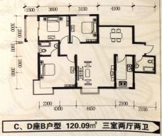 百花紫荆名座户型图