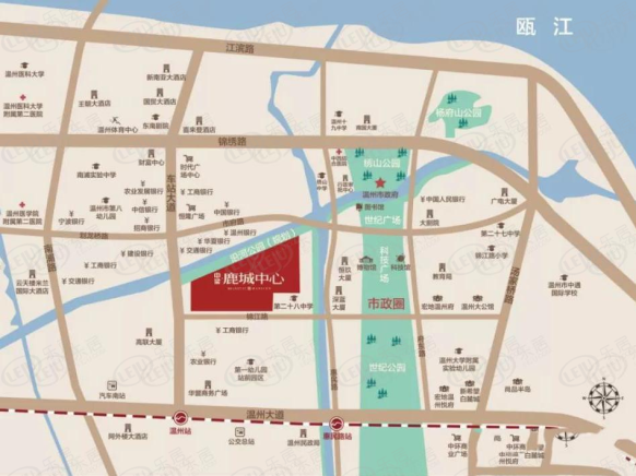位置交通图