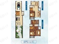 胜安江山墅4室2厅4卫户型图