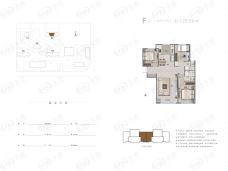 润江壹號公馆f户型户型图