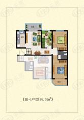 太原家天下家天下B1-1户型户型图