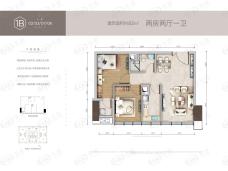 大悦城·铂悦苑1B02/03/07/08户型户型图