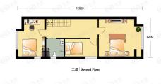 枫蓝国际C1户型二层户型图