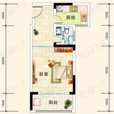 梓山豪苑2栋D1户型图