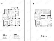 府上E3户型户型图