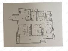 旭辉洛阳天际B户型户型图