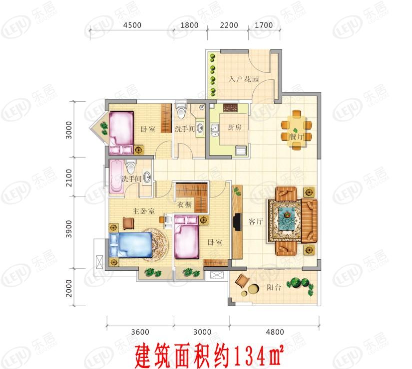 兴义市九华苑户型图曝光 均价约2900元/㎡