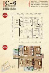 荣和山水绿城四期C-6户型户型图